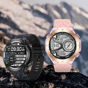 Montre connectée de santé de qualité médicale, surveillance de la fréquence cardiaque, de la pression artérielle, de l'oxygène et de la température corporelle avec Lorenz HRV - Product Image 2