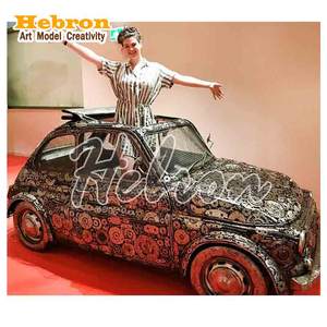 Escultura Moderna <span class=keywords><strong>de</strong></span> Metal Reciclado a Tamaño Real para Decoración <span class=keywords><strong>de</strong></span> Exteriores, Escultura Artística <span class=keywords><strong>de</strong></span> Caballo Robot - Product Image 3