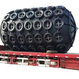 Pneumatic Rubber Float Inflatable Rubber Fender Customized Sizes for large Jetty Wharf