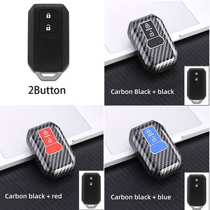 Funda de llave de ABS de carbono con control remoto de 2/3/4 botones para Suzuki Ertiga Vitara Wagon R Jimny SX4 SWIFT Splash 2015 - Product Image 2
