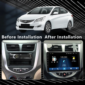 Aijia Android 11.0 GPS Navigation pour <span class=keywords><strong>Hyundai</strong></span> Verna <span class=keywords><strong>Accent</strong></span> <span class=keywords><strong>2010</strong></span> 2011 2012 2013 2014 Autoradio avec 4G WIFI - Product Image 5