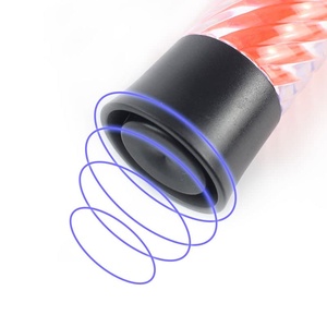 CITICITY กระบองจราจร LED อเนกประสงค์แบบชาร์จไฟได้ สีแดงและสีน้ำเงิน กระบอง PC ทนทานไม่แตกหัก พร้อมฐานแม่เหล็ก - Product Image 4