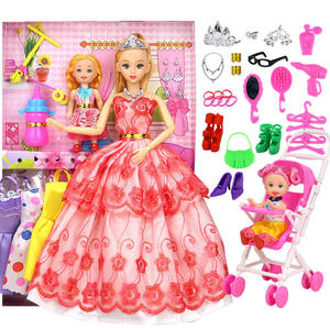 <span class=keywords><strong>Petite</strong></span> <span class=keywords><strong>poupée</strong></span> <span class=keywords><strong>princesse</strong></span> à bas prix, costume de mariage, ensemble de <span class=keywords><strong>poupée</strong></span>, accessoires - Product Image 3