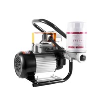 Pompa Minyak Listrik 12V/24V/220V Pompa Bahan Bakar Mini Self-Priming Aliran Tinggi Otomatis Start-Stop Portabel Diesel/Bensin/Kerosin