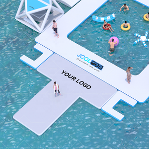 JOOLOOG <span class=keywords><strong>mare</strong></span> acqua di lusso grande gonfiabile galleggiante isola del partito per le attività di svago - Product Image 5