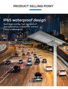 100W 200W 300W IP65 Impermeable LED Carretera AC Powered Aleación de aluminio Lámpara Cuerpo ROHS Certificado - Product Image 4