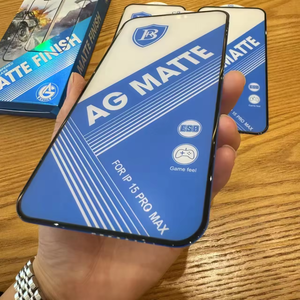 Protector de Pantalla de Vidrio Templado Mate Antiestático <span class=keywords><strong>ESD</strong></span> 2.5D con Pegamento Completo para Xiaomi Huawei Motorola Infinix Tecno <span class=keywords><strong>Google</strong></span> - Product Image 1