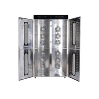 Machine de déshydrateur de nourriture de double couche de plateau de l'acier inoxydable 96 séchoir électrique professionnel pour l'usage domestique et commercial