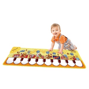 ITTL nhạc cụ đồ chơi khổng lồ sàn Đàn piano bàn phím chơi Mat quà tặng 10 phím trẻ em cho trẻ em trẻ em Đồ chơi điện tử - Product Image 5