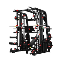 Équipement de fitness complet pour la salle de sport, rack à squats en acier, machine Smith, entraînement des jambes, de la poitrine et des épaules, multifonction, utilisation à domicile