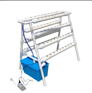 Support floral tridimensionnel à 72 trous Tuyau double face <span class=keywords><strong>Balcon</strong></span> sans sol Irrigation hydroponique des légumes Hydroponique - Product Image 2