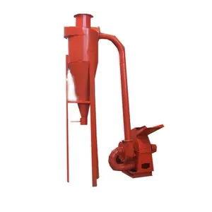 2024 High Quality Small Animal Feed Hammer Mills Wood Sawdust Crusher Grain Crusher Corn Miller for Waste Material