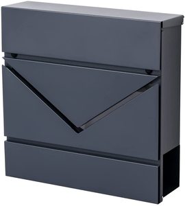 Buzón de Metal montado en la pared <span class=keywords><strong>para</strong></span> exteriores de alta calidad, Panel decorativo, sobre, logotipo, revestimiento en polvo, ventas directas del fabricante - Product Image 4