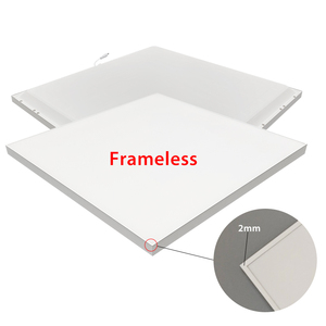 LED 프레임리스 라이트 <span class=keywords><strong>60x60</strong></span> 40w 사무실 건물 매입형 천장 조명 사각 LED 패널 조명 - Product Image 1