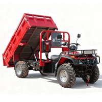 Quad utilitaire électrique 72V 3000W, moteur 3000W, capacité de charge 500kg, 4x4 automatique, homologué CEE, pour la chasse et le transport quotidien