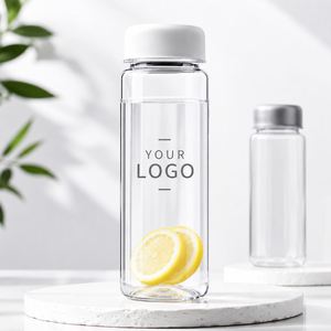 Botella de Agua Deportiva Tritan Ecológica con Impresión UV de 500 ml, Apta para Alimentos, Libre de BPA, a Prueba de Fugas, Portátil, con Agarre Manual - Product Image 1