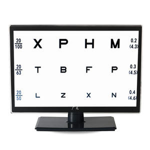 จอภาพตรวจวัดสายตา Guangdong Vision Chart ขนาด 21.5 นิ้ว LCD พร้อมรีโมทคอนโทรล - Product Image 1