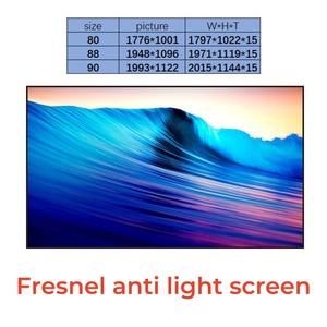 Écran de projection Fresnel à gain élevé anti-lumière Suyun 88 pouces, <span class=keywords><strong>ultra</strong></span> <span class=keywords><strong>courte</strong></span> longueur <span class=keywords><strong>focale</strong></span>, longueur <span class=keywords><strong>focale</strong></span> moyenne, longueur <span class=keywords><strong>focale</strong></span> longue personnalisable - Product Image 3