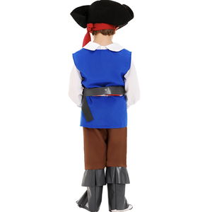 हेलोलीन कार्निवल पार्टी डीलक्स बच्चे समुद्री डाकू कप्तान कोस्प्ले पोशाक CARR-033 - Product Image 5