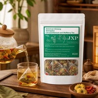 Tisane aux Herbes Ginseng, Astragale, Chrysanthème et Goji pour la Vision et l'Immunité Yuzetang 5g*20 20 Sachets Durée de Conservation 18 Mois