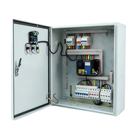 Armoire de commande électrique à conversion automatique triphasée ATS, panneau de distribution basse tension industriel sur mesure