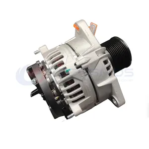 High Quality Car Alternator For Mercedes-benz 24V/80A Auto Car Alternator 12 Rear Light 0124555001