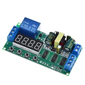 Io23b01 Ac 110V 220V Converter Multifunctionele Zelfvergrendeling Relay Cyclus Timer Module