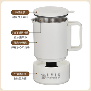 Electric Kettle 800 Ml Multi Temperature Control For Tea Brewing And Milk Making - Product Image 5