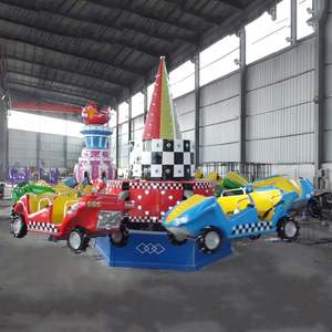 Funfair équipement d'amusement intérieur pour enfants fou sautant voiture fibre de verre métal carnaval jeu modèle champ de foire carnaval tour vente - Product Image 5