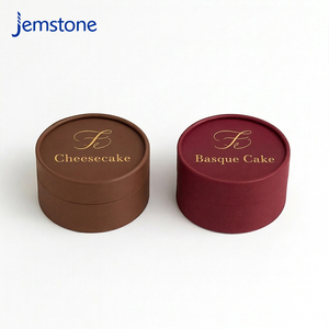 Custom Logo Luxury Recyclable Candy Cake <b>Dessert</b> Cardboard Tube Packaging Necklace Bracelet Paper Tube Cake <b>Box</b> Packaging - Product Image 4