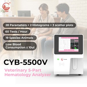Analizador Hematológico Veterinario de Alta Velocidad de 5 Partes, Máquina Automática de Análisis de Sangre - Product Image 1
