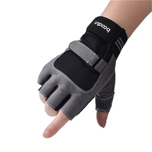 Guantes de Fitness Bao Dun, Medios Dedos, para Levantamiento de Pesas, Gimnasio, Entrenamiento, Antideslizantes, Unisex, para Ejercicio - Product Image 4