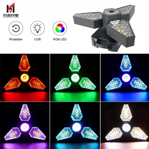 Infinity <span class=keywords><strong>Spin</strong></span> Moving Head Light Full Color Triangle Maple Leaf Retro Light Maple Leaf Retro Lamp pour KTV - Product Image 4