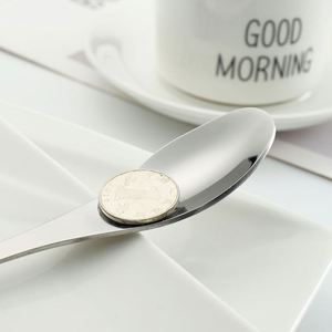 Hot Sale Gold Leaf Stainless Steel Fruit Fork and <b>Coffee</b> Spoon Flatware <b>Set</b> for <b>Gifts</b> - Product Image 5