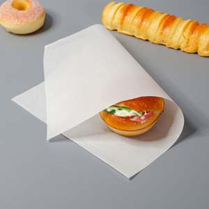 Custom Printed High Quality Food Sandwich <b>Burger</b> <b>Wrapping</b> Greaseproof Wax <b>Paper</b> Coated Oil Proof <b>Paper</b> - Product Image 2