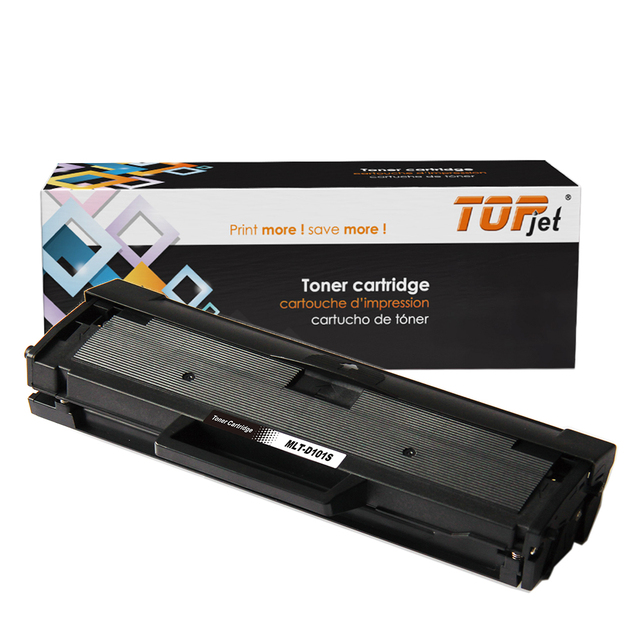 Topjet MLT-D101S MLT D101S 101S MLT-D101S Black Toner Cartridge Compatible for Samsung ML2160 2160W SCX3400F 3400F Printer