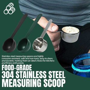 Cuchara de Acero Inoxidable de Grado Alimenticio Ecológica de 15 ml, 20 ml, <span class=keywords><strong>30</strong></span> ml, Cuchara de Metal Personalizada para Polvo de Proteína - Product Image 4