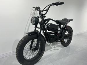 Bicicleta Eléctrica de Montaña JS-HaLei 1, de Alta Velocidad, 350W, 48V, 12Ah, con Motor de Tambor y Neumático de 20 Pulgadas, Precio de China, Gran Venta Estructura de Acero de Alta Calidad - Product Image 3