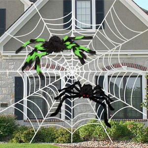 <span class=keywords><strong>D</strong></span>écoration de fête <span class=keywords><strong>d</strong></span>'Halloween en extérieur, qualité supérieure, prix <span class=keywords><strong>d</strong></span>'usine, toile <span class=keywords><strong>d</strong></span>'<span class=keywords><strong>araignée</strong></span> triangulaire en polyester, simulation de peluche, accessoire <span class=keywords><strong>d</strong></span>'<span class=keywords><strong>araignée</strong></span> - Product Image 6