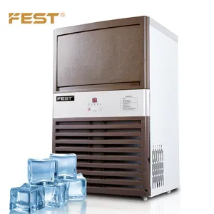 FEST ice output ice making machine 68kg/24hr countertop fridge ice cube maker for restaurant/ hotel