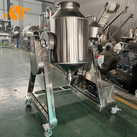 Mélangeur de poudre de laboratoire, mélangeur de poudre de 200 litres, mélangeur de poudre de thé au lait à tambour rotatif