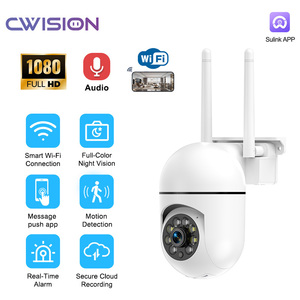 Caméra de sécurité compatible <span class=keywords><strong>EZVIZ</strong></span> Seetong, vision à distance, audio bidirectionnel, détection de mouvement, stockage cloud, caméra WiFi CMOS de surveillance - Product Image 1