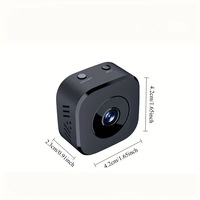 X1150 °   Mini caméra grand angle, caméra WiFi sans fil, caméra de surveillance à distance HD pour la sécurité à domicile, pour bébé et animal de compagnie