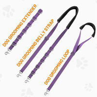 Sangle de contention pour toilettage canin, pour le bain et la coupe de poils, pour chiens de petite et moyenne taille