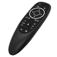 Télécommande sans fil G10S PRO 2.4G Air Fly Mouse avec entrée vocale et rétroéclairage, gyroscope 6 axes, apprentissage IR pour Android TV Box