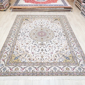 Yilong 9 'x 12' Oriental Ba Tư lụa thảm lớn huy chương truyền thống làm bằng tay thảm tại Trung Quốc - Product Image 2