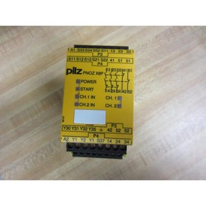 Pilz PNOZ ขั้วต่อสกรูสำหรับ120Vac X8p เพื่อความปลอดภัยราง DIN - Product Image 3
