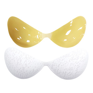Soutien-gorge invisible sans dos en dentelle couleur chair, fin, en Spandex/Nylon, adhésif sur les <span class=keywords><strong>seins</strong></span>, sans couture, effet push-up instantané, fini mat - Product Image 1
