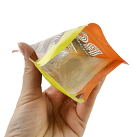 Sac à fermeture éclair de taille personnalisable emballage de fumée hydratant pour cigares roulés à la main pochettes à fermeture éclair en plastique PET BOPP étanches à l'humidité
