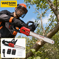 Kit de scie à chaîne sans fil portable pour la coupe des branches, la coupe du bois et l'utilisation en jardinage